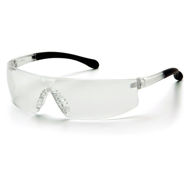 Pyramex Provoq Safety Glasses - Clear Anti-Fog Lens - Clear Frame