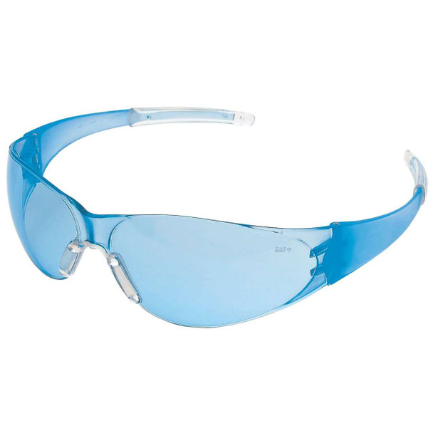 Crews CK2 Safety Glasses with Light Blue Lens - CK233