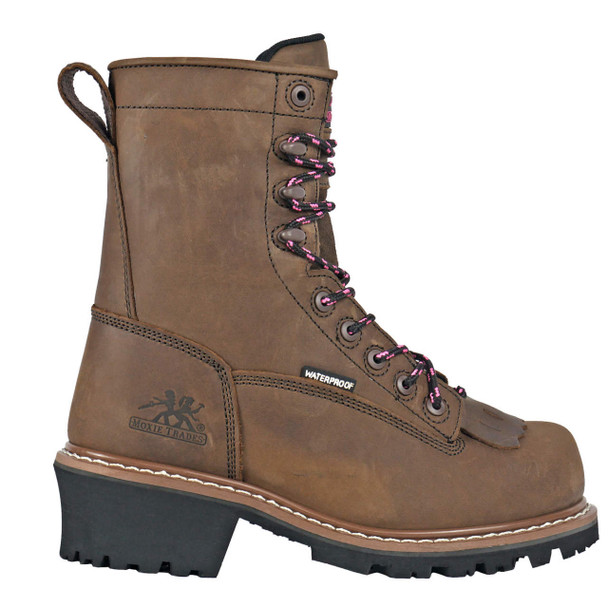 Moxie Trades Women's Mareen 8" Logger Composite Toe Boots - MT28028