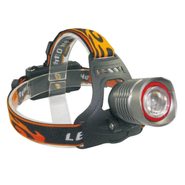 Rugged Blue 3W LED Rechargeable Headlamp - 180 Lumens