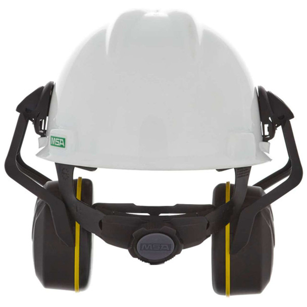 MSA V-Gard Helmet Mounted Hearing Protection, Medium - 10190357