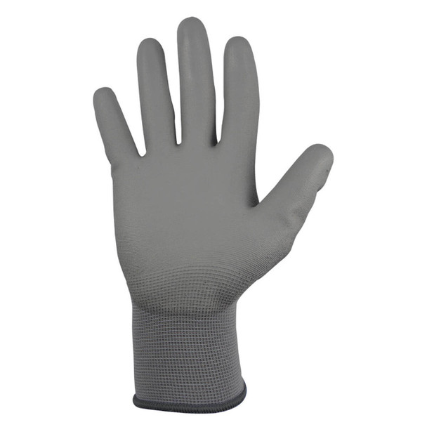 General Electric GG205 Gray Polyurethane Dipped Gloves - Single Pair