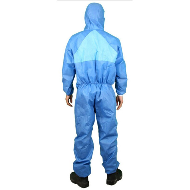 3M Hooded Protective Coverall with Wide Elastic Wrist and Ankle Cuffs 4532+: Size Large