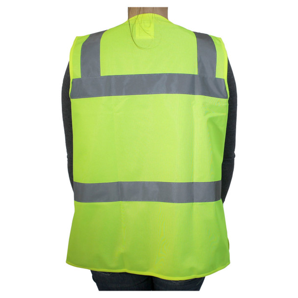 Safety Girl Women's Class 2 High-Vis Safety Vest - High Vis Yellow