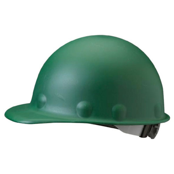 green Fibre Metal Roughneck Hi Heat Ratchet Hard Hat