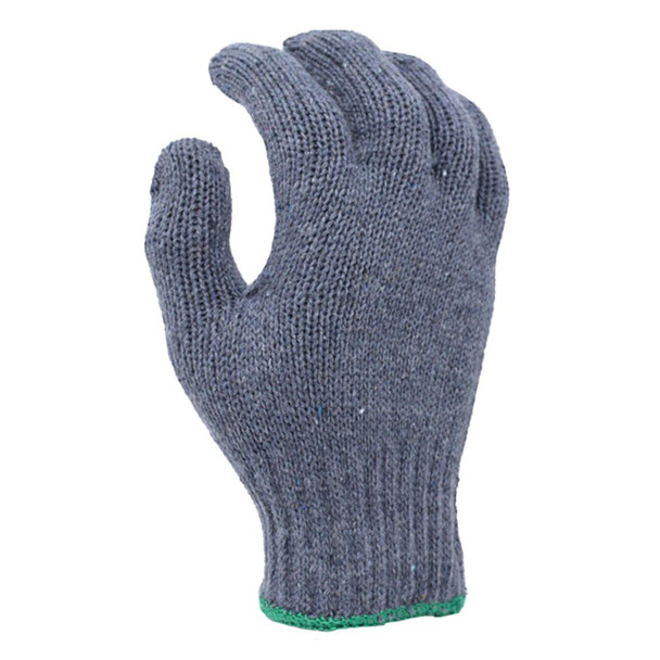 TASK 7G Gray Heavyweight Cotton-Poly String Knit Gloves - TSK11003G - Single Pair