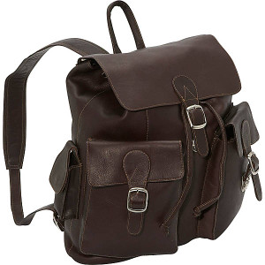 Large Buckle Flap Backpack