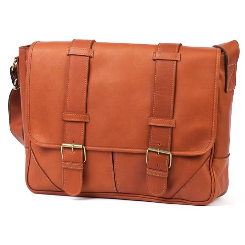 Sorrento Leather Laptop Messenger