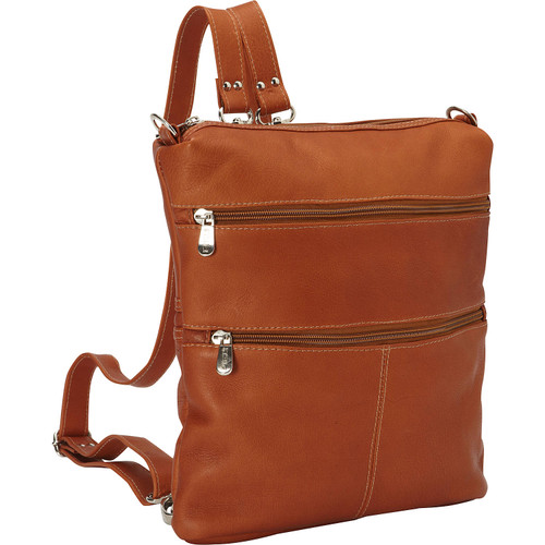 Convertible Multi-Pocket Shoulder Bag/Backpack