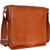 Fred Vertical Leather Messenger