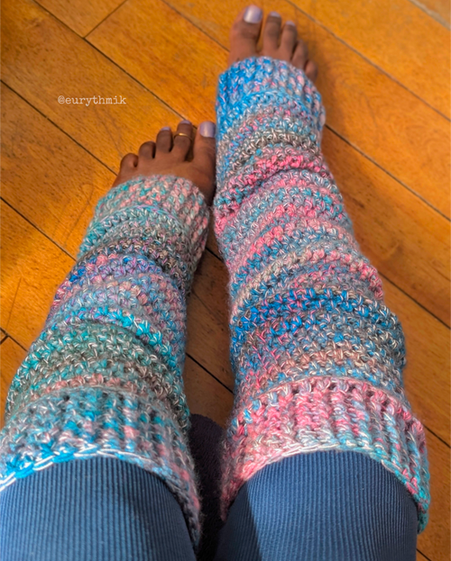 "Magician" Slouchy Legwarmers READY TO SHIP 