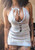 "Milk of the Poppy" Fendi Inspired Dress READY TO SHIP 
