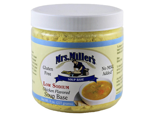 Mrs Millers Homestyle Low Sodium Chicken Soup Base, Gluten Free No MSG Added, (2 Pack)