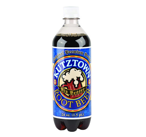 AmishTastes Root Beer, Kutztown "Nix Besser" PA Dutch Style, 24 Oz. (Pack of 8)