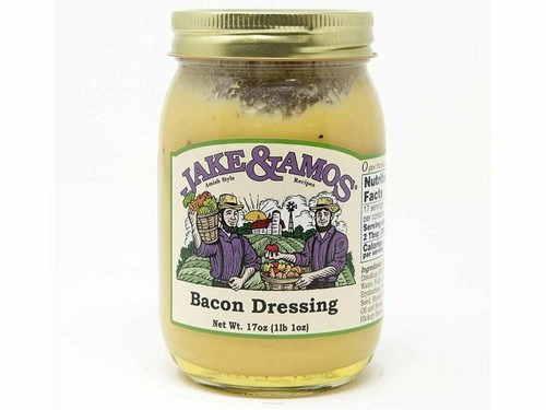 Jake & Amos Real Bacon Salad Dressing, 17 Oz. Jar