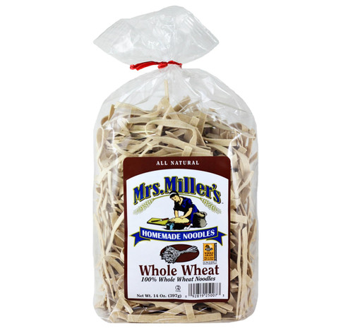 AmishTastes Mrs. Miller's Whole Wheat Noodles, 14 Oz. (Pack of 2) AmishTastes Mrs. Miller's Whole Wheat Noodles, 14 Oz. (Pack of 2)
