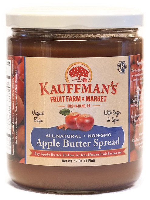 Kauffman Orchards Homemade Apple Butter Spread, 17 Oz.