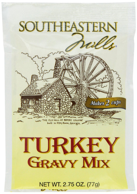 Southeastern Mills Roast Turkey Gravy Mix, 3 Oz. Package (Pack of 12)