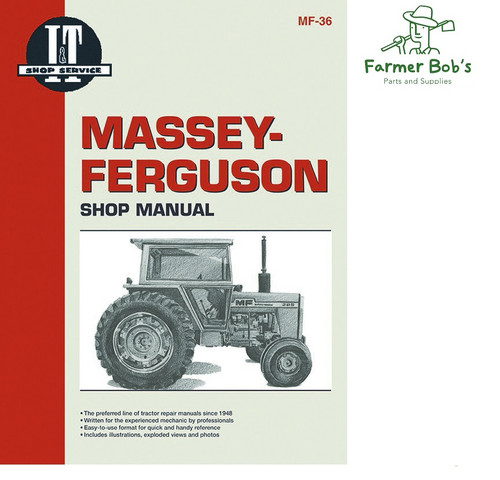  I&T Shop Manuals Massey-Ferguson MF285 manual. 