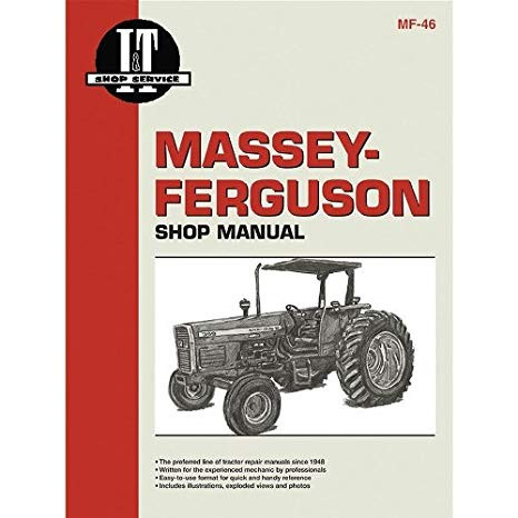 I&T Shop Manuals Massey-Ferguson MF340, MF350, MF355, MF360 and MF399 manual.