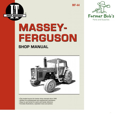I&T Shop Manuals Massey-Ferguson MF65, MF85, MF8,8 MF Super 90, MF Super 90WR, MF1080, MF1085, MF1100, MF1105, MF1130, MF113,5 MF1150 and MF1155 manual. 