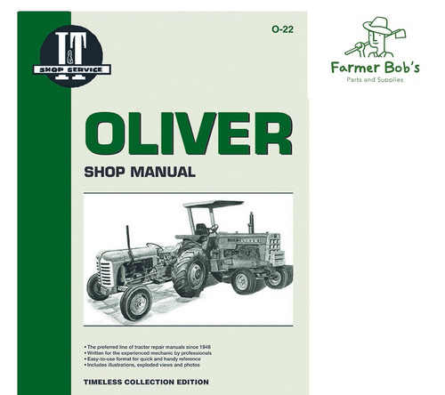  I&T Shop Manuals Oliver 2050 and 2150 manual. 
