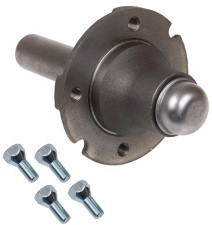 Complete Hub Assembly 4 Stud x 5" Bolt Circle fit's 1-5/8" Spindle 1,200 Capacity 