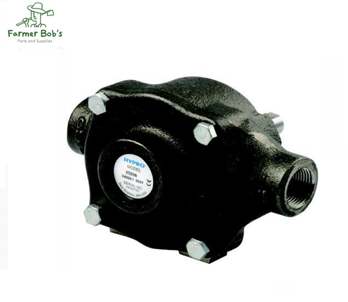 6 Roller Cast Iron Pump Ni-Resit w/ 5/8" Solid Shaft 9 GPM, Hypro