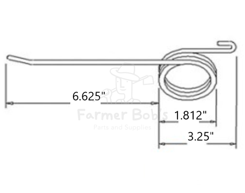 Rake Tooth fits several White, Oliver, Moline  Hay Rakes
