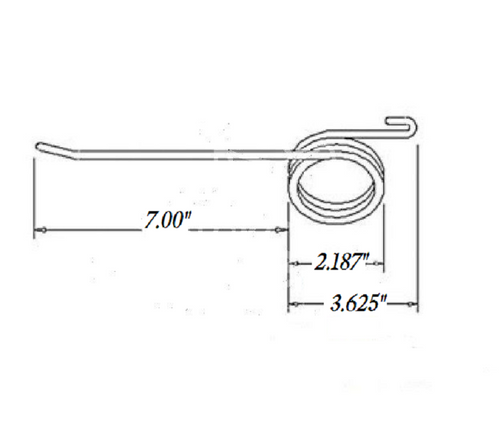 Single Steel Rake Tooth Replaces JD 850, 858, 896, 851, 24 & 216