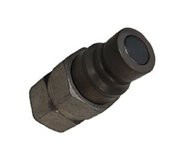  Parker 1/2" Female Flush Face Quick Body Coupling For Skid Steer Loaders 3/4"-16