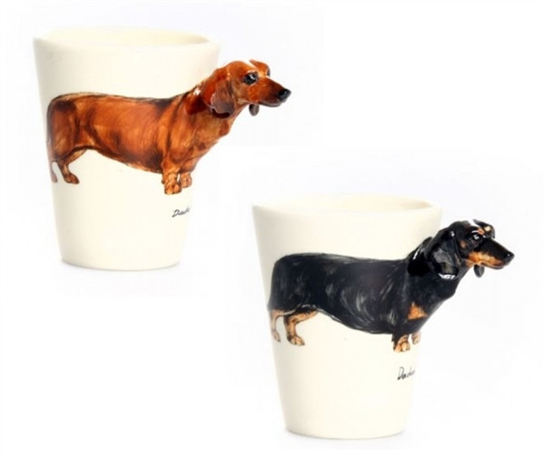 wiener dog mug