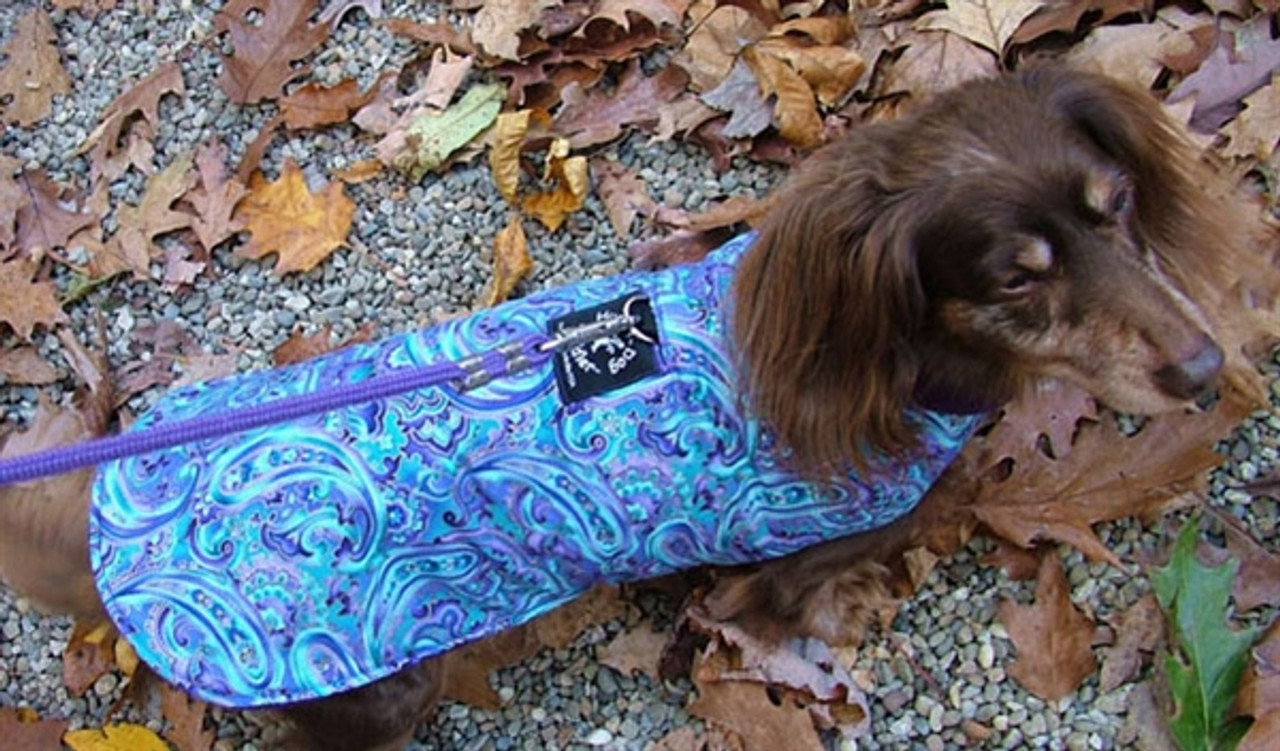 Designer Fabric Cuddler Dog Coat
