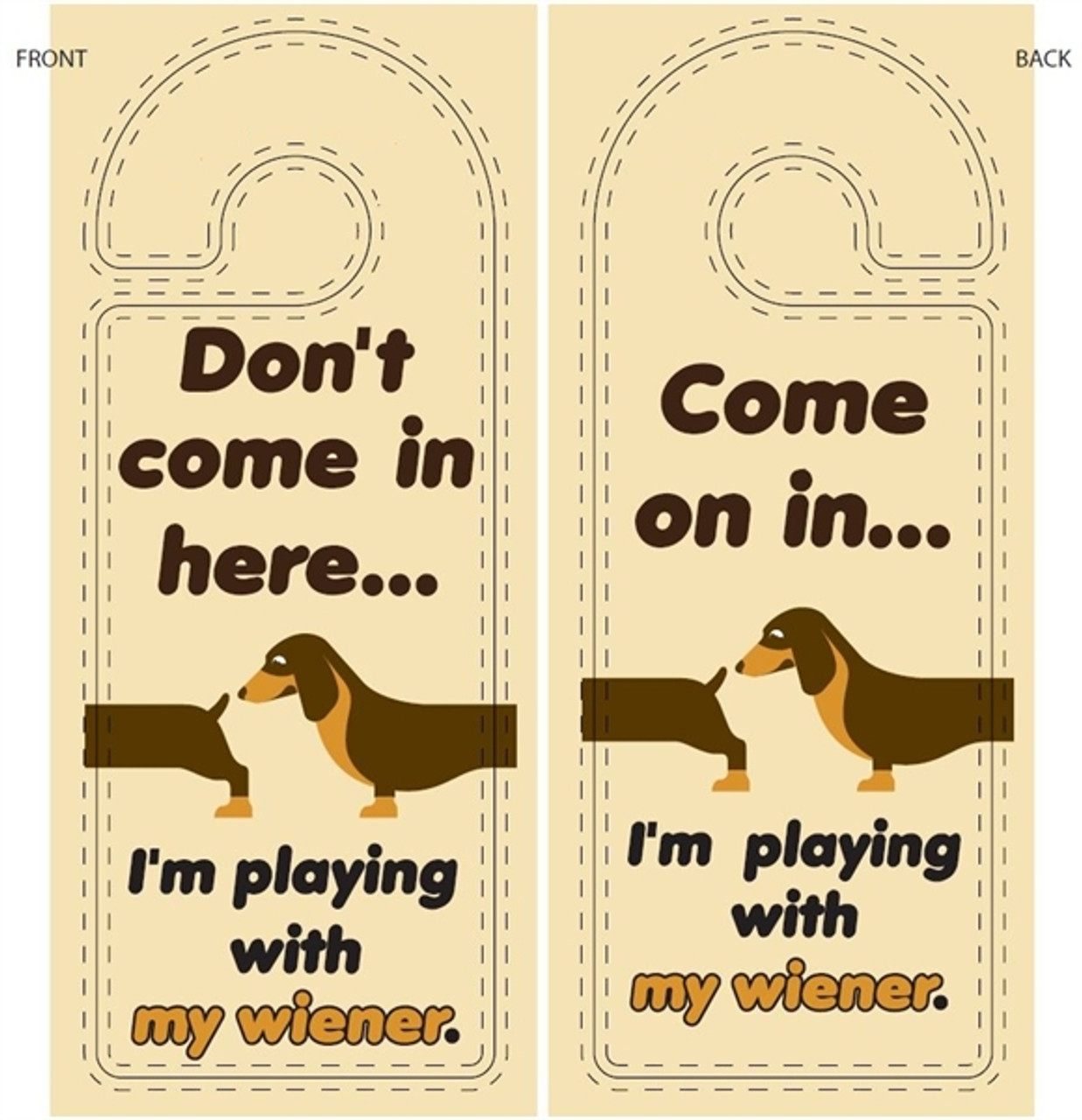 Do Not Disturb Door Hanger