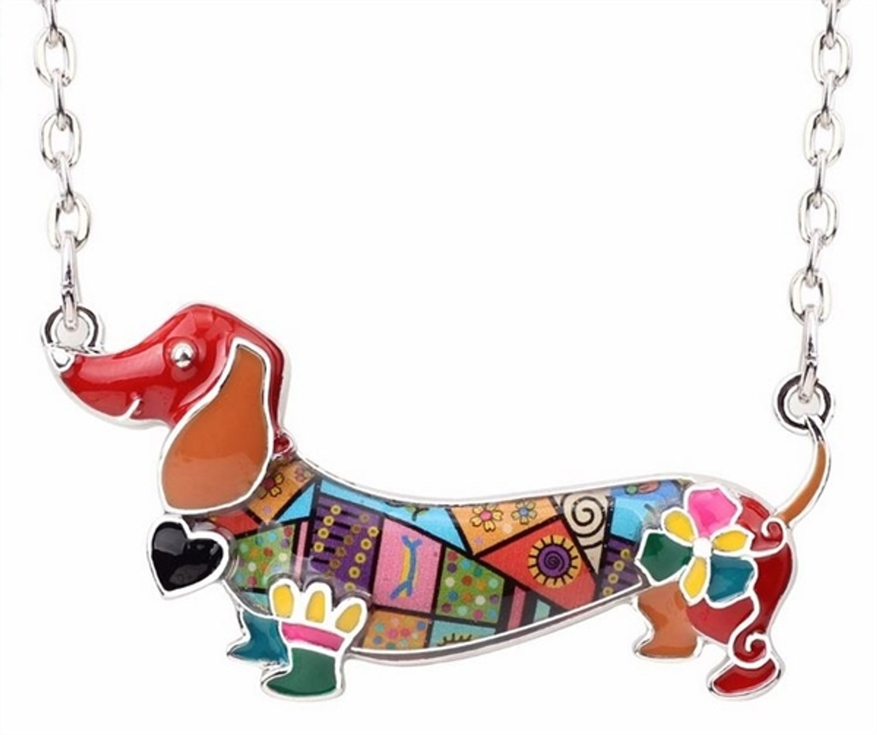 Sausage Dog Necklace | hardtofind. | Dog necklace, Dachshund pendant, Dog  pendant