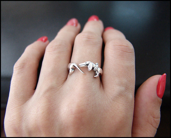 wiener dog ring