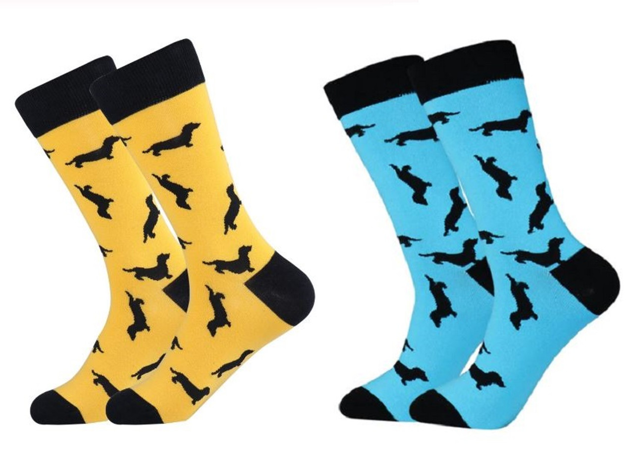 Silhouette Dachshund Socks