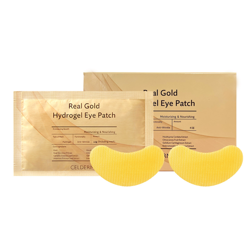 Real Gold Hydrogel Eye Patch [20 Pairs]