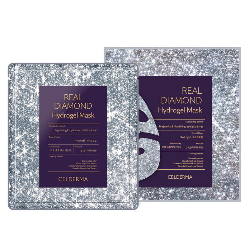 Real Diamond Hydrogel Mask [3 Masks]