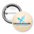 1-3/4 inch Round Button with Safety Pin Back
