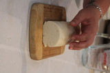 Slice/bake method of forming sugar cookies