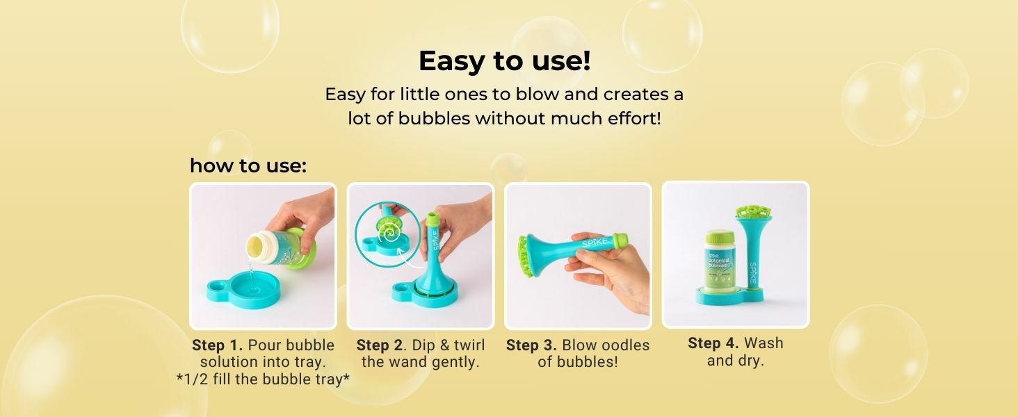 how to use innobaby spike bubble play set