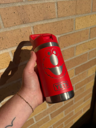 Elmo Engraved Yeti Rambler JR
