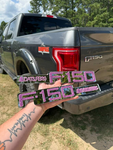 Custom Mirror Ford Badge Replacement