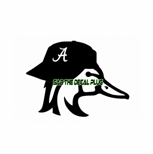 Wood Duck with Alabama Hat