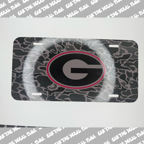 Buckshot Georgia License Plate Buckshot Georgia License Plate