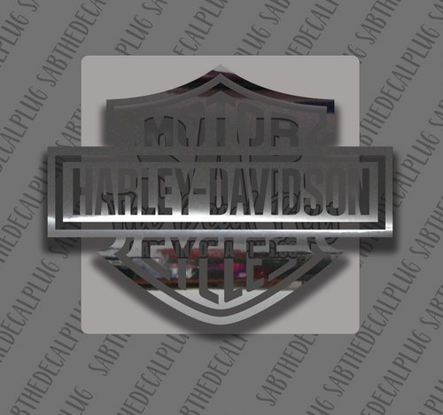 6" Harley Davidson - Chrome 6" Harley Davidson - Chrome