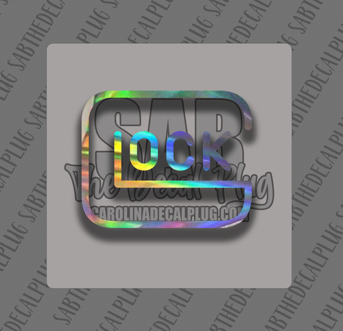 6" Glock - Holographic 6" Glock - Holographic
