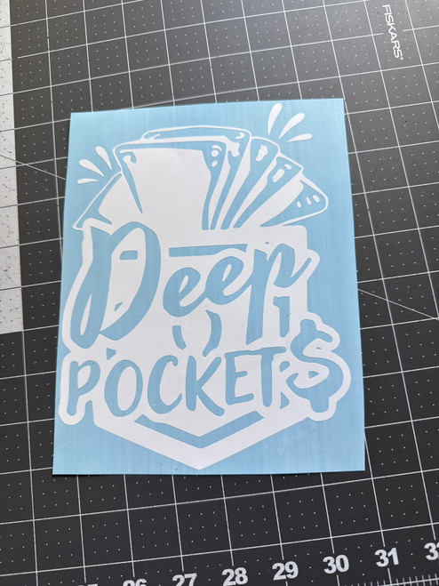 8" Deep Pockets - White 8" Deep Pockets - White