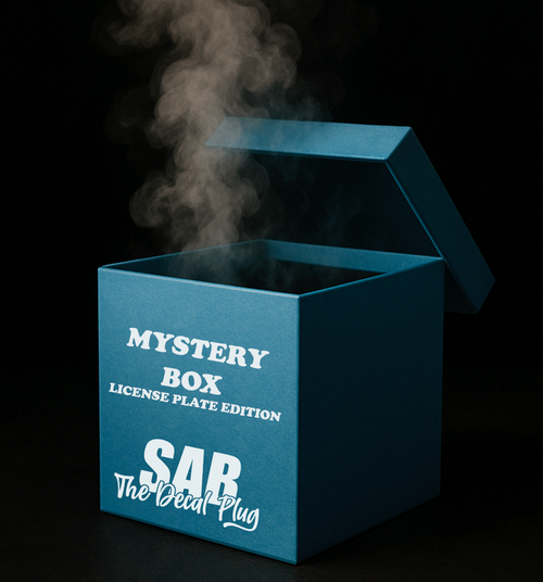 Mystery Box - License Plate Edition